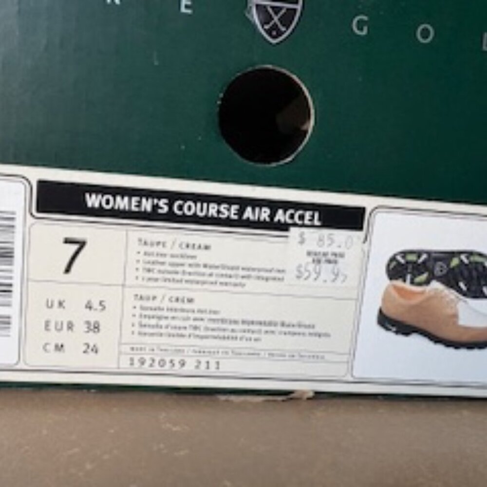 VINTAGE NIKE Golf Shoes - Picture 3 of 5
